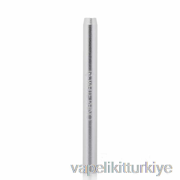Vape Likit Beyaz Gergedan Metal Yarasa çeşnilik Borusu Gümüş